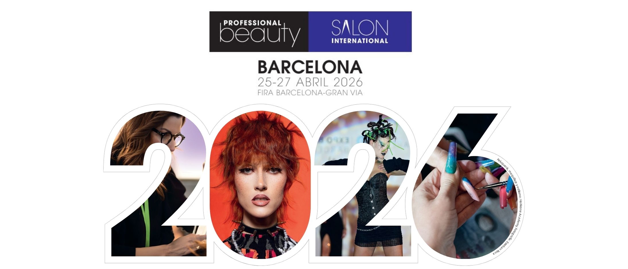 Únete a Professional Beauty y Salon International Barcelona 25-27 de abril 2026 en Fira Barcelona Gran Via